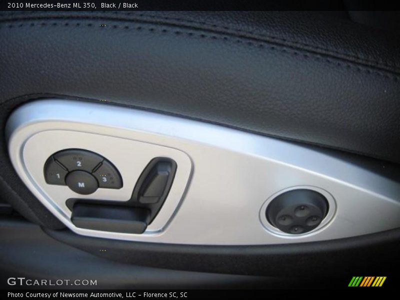 Black / Black 2010 Mercedes-Benz ML 350