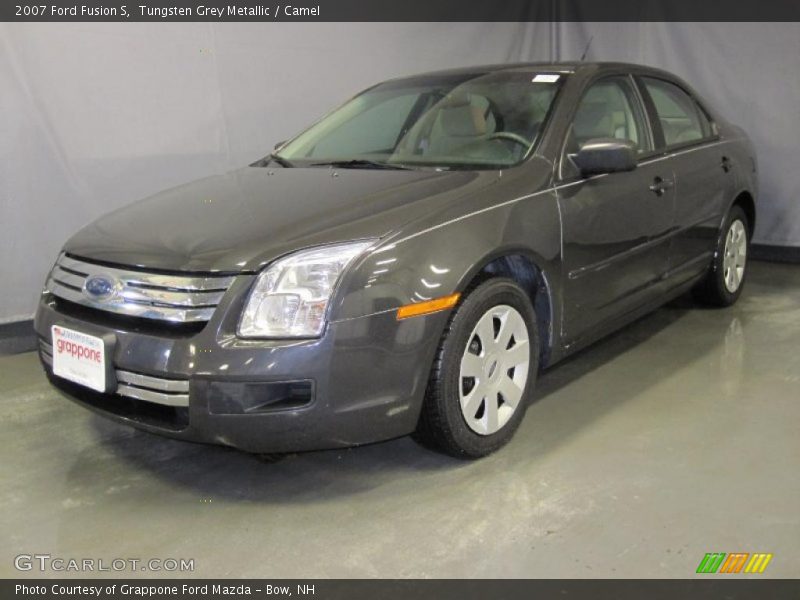 Tungsten Grey Metallic / Camel 2007 Ford Fusion S