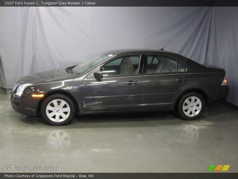 Tungsten Grey Metallic / Camel 2007 Ford Fusion S