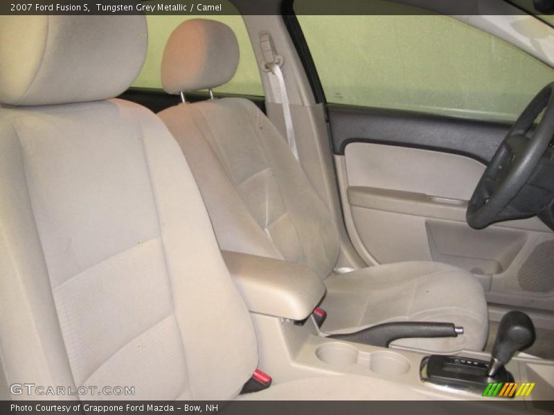 Tungsten Grey Metallic / Camel 2007 Ford Fusion S