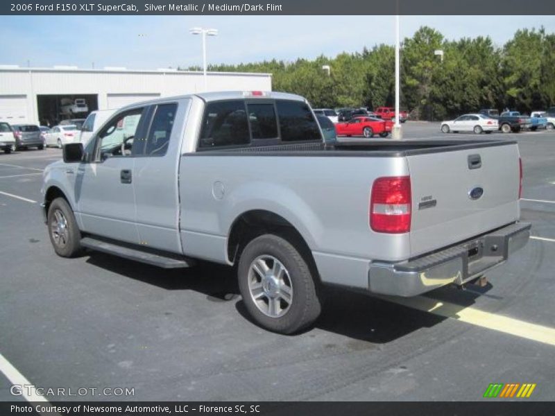 Silver Metallic / Medium/Dark Flint 2006 Ford F150 XLT SuperCab