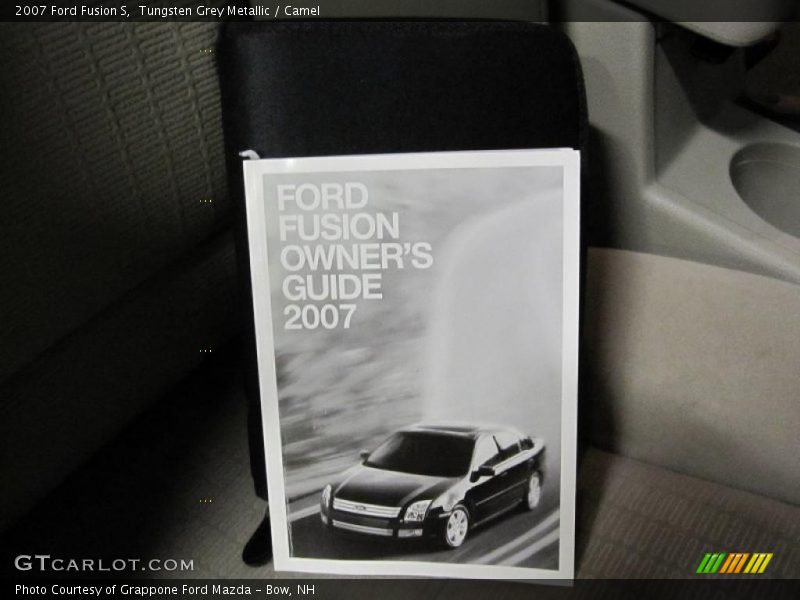 Tungsten Grey Metallic / Camel 2007 Ford Fusion S