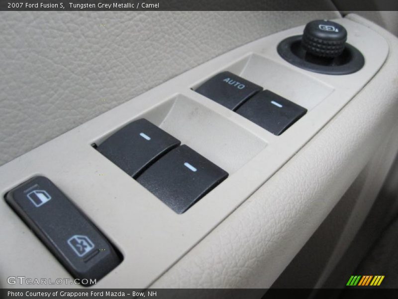 Tungsten Grey Metallic / Camel 2007 Ford Fusion S