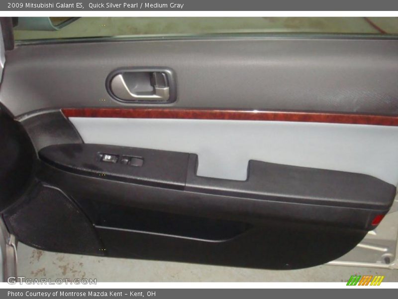 Quick Silver Pearl / Medium Gray 2009 Mitsubishi Galant ES