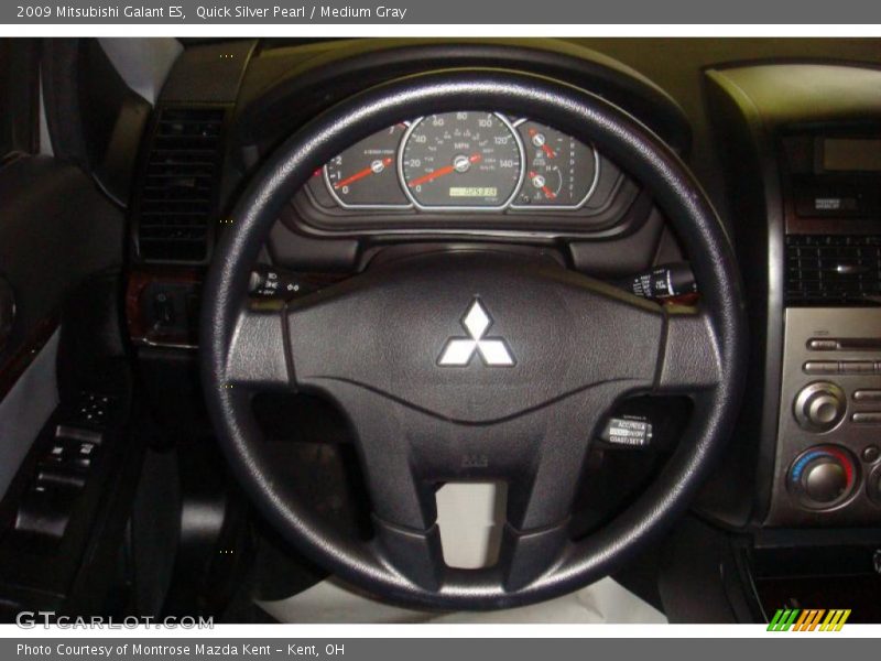 Quick Silver Pearl / Medium Gray 2009 Mitsubishi Galant ES