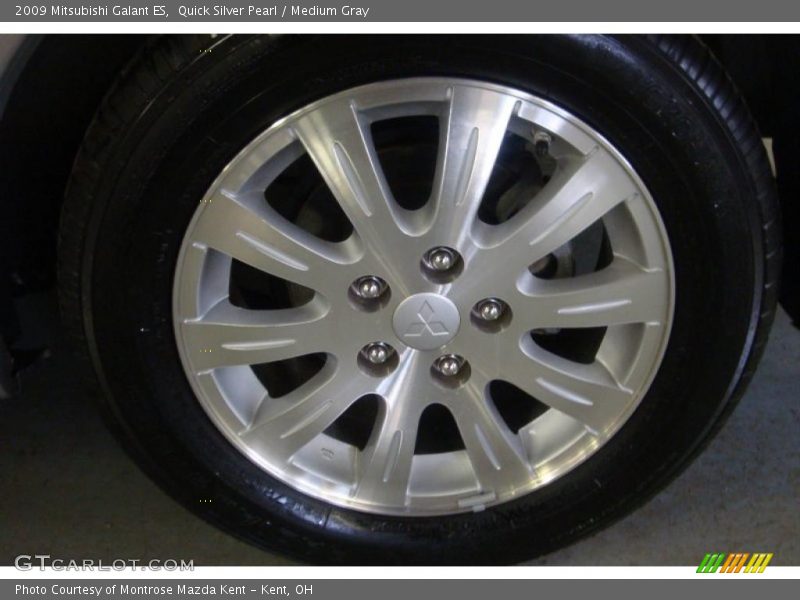 Quick Silver Pearl / Medium Gray 2009 Mitsubishi Galant ES