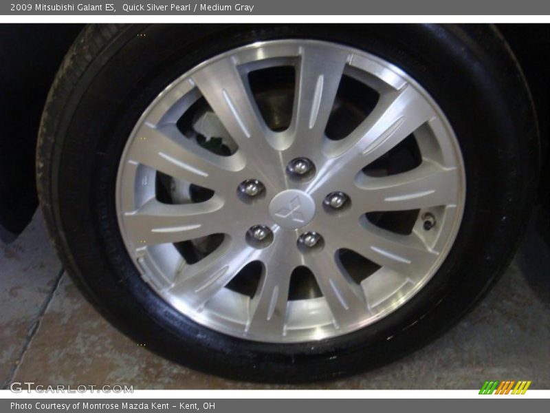 Quick Silver Pearl / Medium Gray 2009 Mitsubishi Galant ES