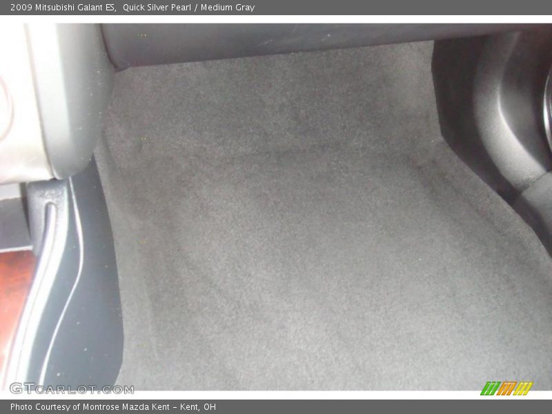 Quick Silver Pearl / Medium Gray 2009 Mitsubishi Galant ES