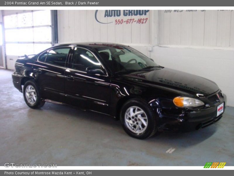 Black / Dark Pewter 2004 Pontiac Grand Am SE Sedan