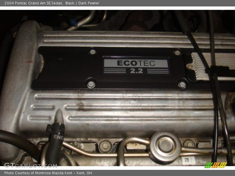 Black / Dark Pewter 2004 Pontiac Grand Am SE Sedan