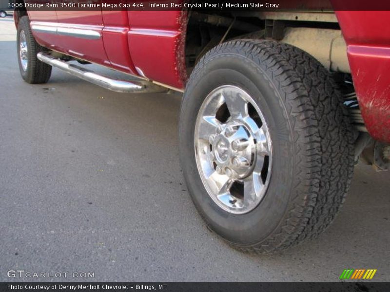 Inferno Red Crystal Pearl / Medium Slate Gray 2006 Dodge Ram 3500 Laramie Mega Cab 4x4
