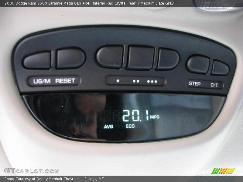 Inferno Red Crystal Pearl / Medium Slate Gray 2006 Dodge Ram 3500 Laramie Mega Cab 4x4