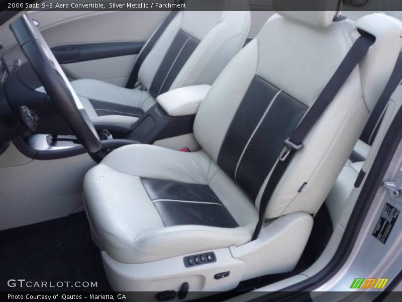 Silver Metallic / Parchment 2006 Saab 9-3 Aero Convertible