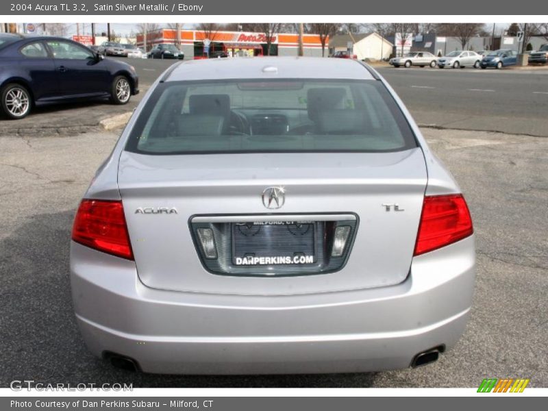 Satin Silver Metallic / Ebony 2004 Acura TL 3.2
