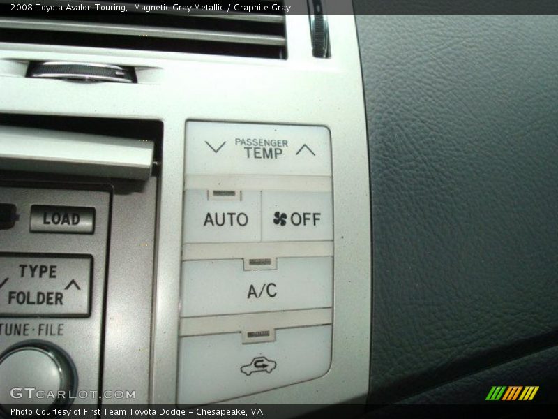 Magnetic Gray Metallic / Graphite Gray 2008 Toyota Avalon Touring