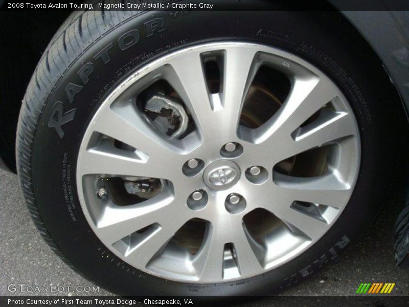 Magnetic Gray Metallic / Graphite Gray 2008 Toyota Avalon Touring