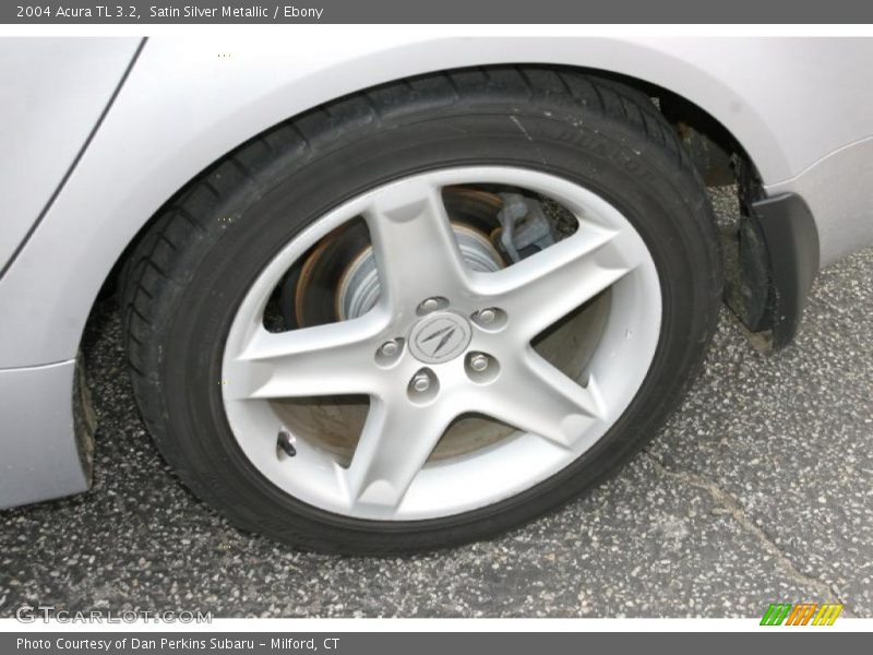 Satin Silver Metallic / Ebony 2004 Acura TL 3.2