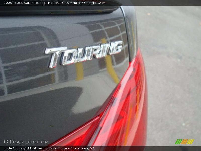 Magnetic Gray Metallic / Graphite Gray 2008 Toyota Avalon Touring