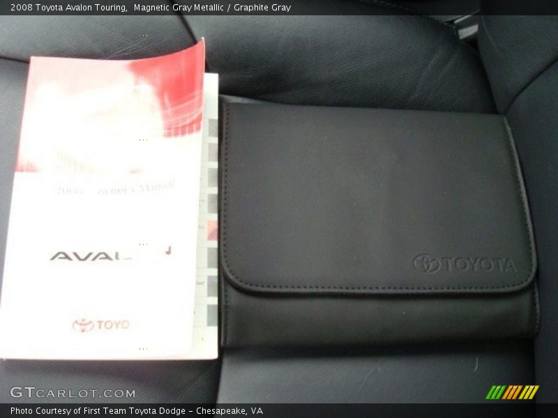 Magnetic Gray Metallic / Graphite Gray 2008 Toyota Avalon Touring