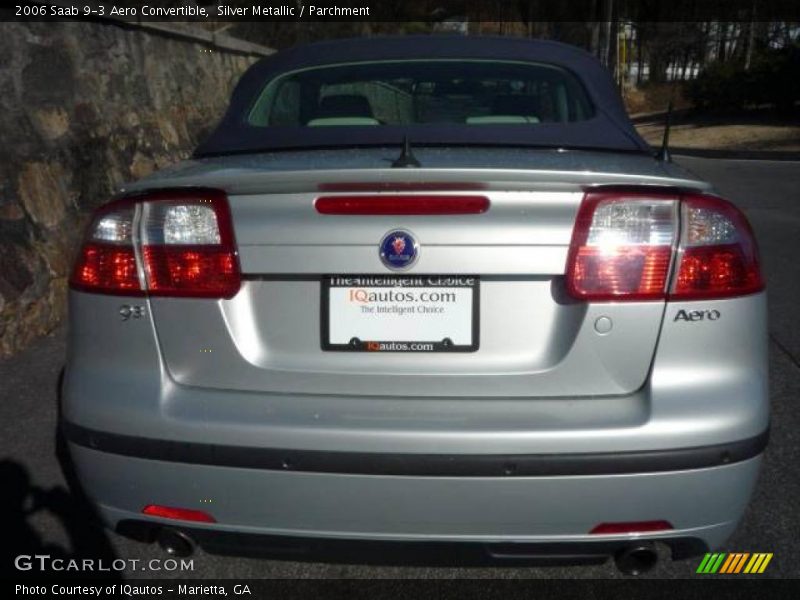 Silver Metallic / Parchment 2006 Saab 9-3 Aero Convertible
