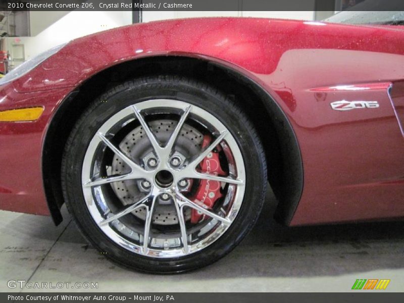 Crystal Red Metallic / Cashmere 2010 Chevrolet Corvette Z06