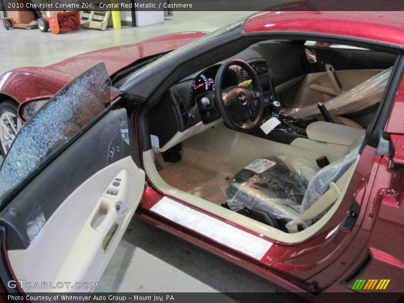 Crystal Red Metallic / Cashmere 2010 Chevrolet Corvette Z06