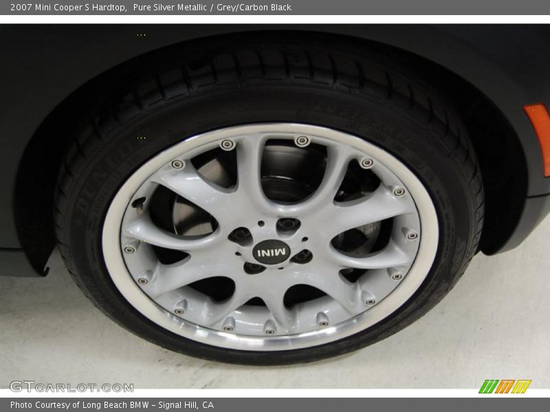 Pure Silver Metallic / Grey/Carbon Black 2007 Mini Cooper S Hardtop