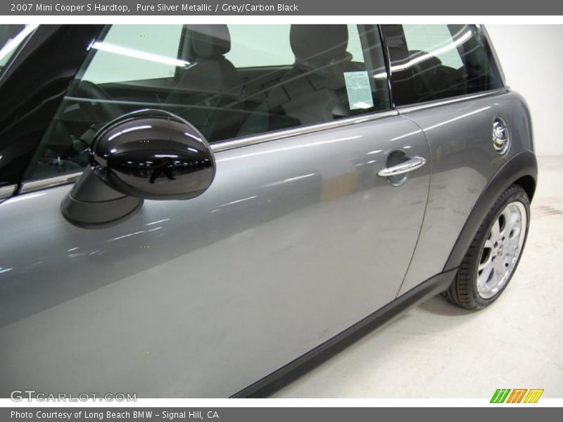 Pure Silver Metallic / Grey/Carbon Black 2007 Mini Cooper S Hardtop