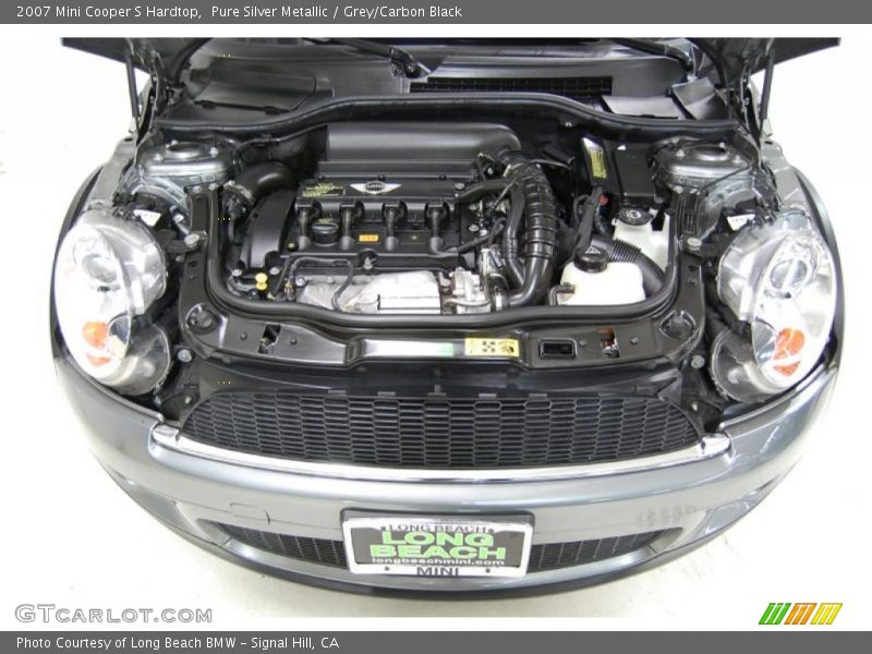 Pure Silver Metallic / Grey/Carbon Black 2007 Mini Cooper S Hardtop