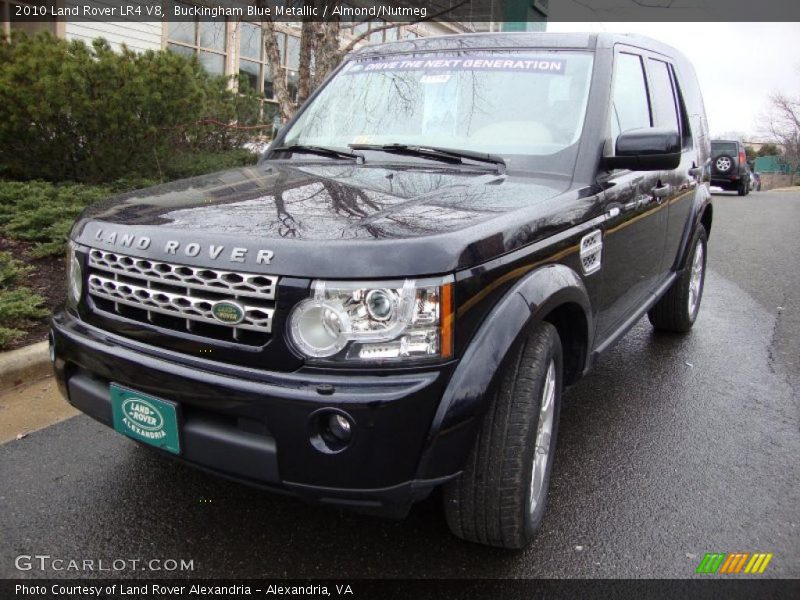 Buckingham Blue Metallic / Almond/Nutmeg 2010 Land Rover LR4 V8