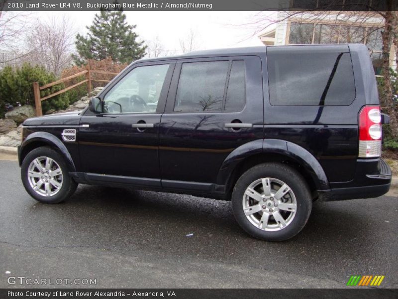 Buckingham Blue Metallic / Almond/Nutmeg 2010 Land Rover LR4 V8