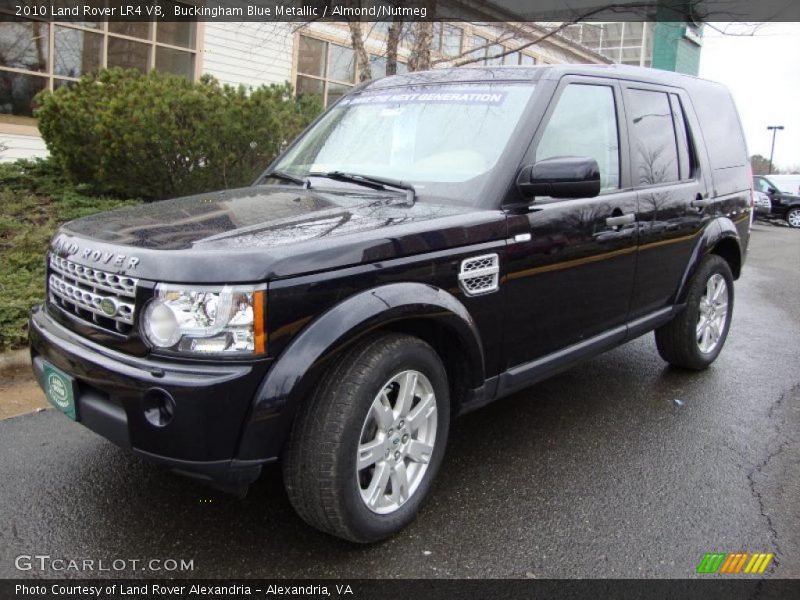 Buckingham Blue Metallic / Almond/Nutmeg 2010 Land Rover LR4 V8