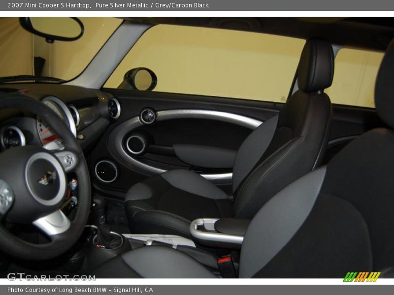 Pure Silver Metallic / Grey/Carbon Black 2007 Mini Cooper S Hardtop