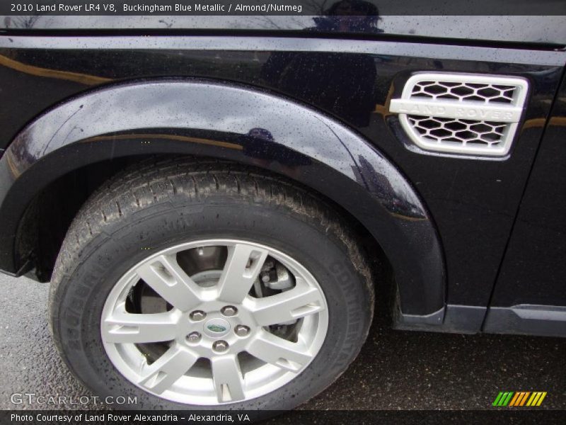 Buckingham Blue Metallic / Almond/Nutmeg 2010 Land Rover LR4 V8