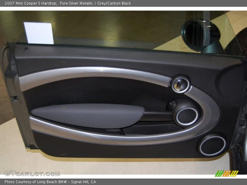 Pure Silver Metallic / Grey/Carbon Black 2007 Mini Cooper S Hardtop