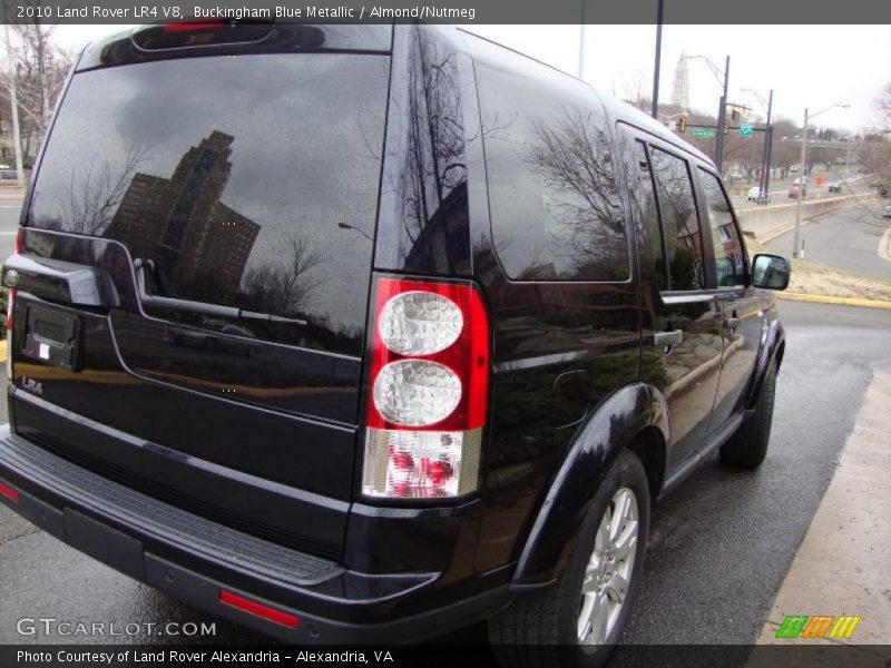 Buckingham Blue Metallic / Almond/Nutmeg 2010 Land Rover LR4 V8
