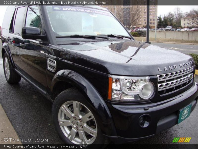 Buckingham Blue Metallic / Almond/Nutmeg 2010 Land Rover LR4 V8