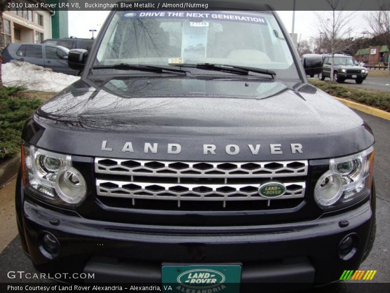 Buckingham Blue Metallic / Almond/Nutmeg 2010 Land Rover LR4 V8