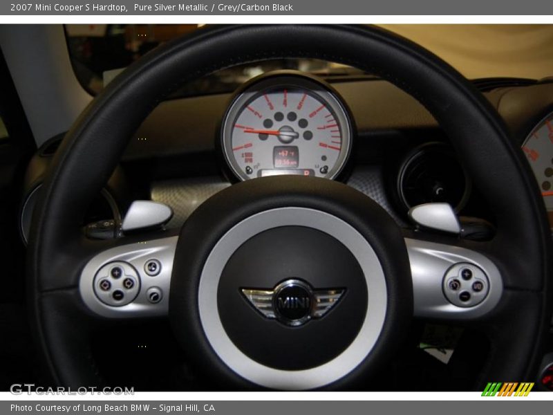 Pure Silver Metallic / Grey/Carbon Black 2007 Mini Cooper S Hardtop