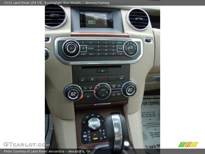 Buckingham Blue Metallic / Almond/Nutmeg 2010 Land Rover LR4 V8