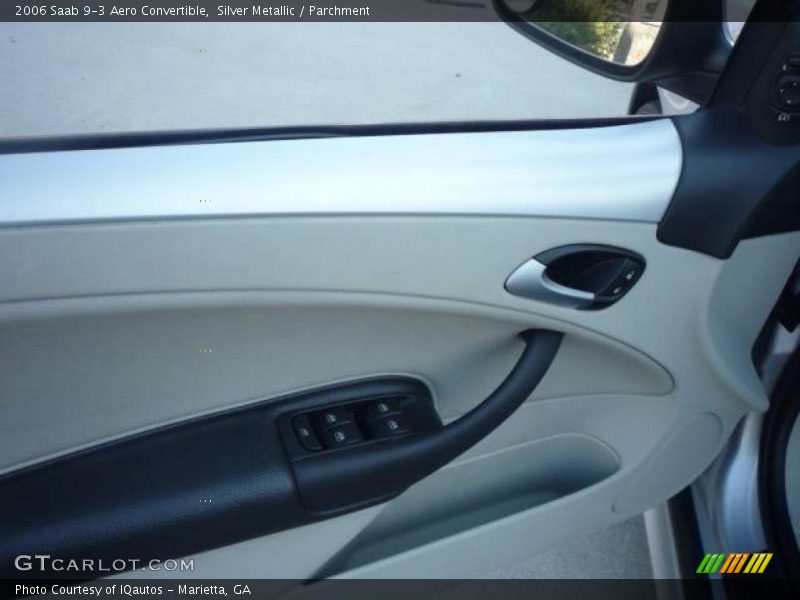 Silver Metallic / Parchment 2006 Saab 9-3 Aero Convertible