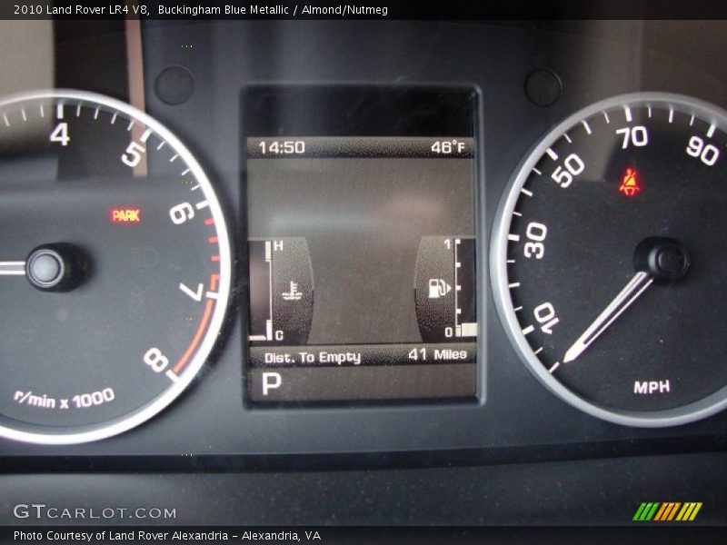 Buckingham Blue Metallic / Almond/Nutmeg 2010 Land Rover LR4 V8