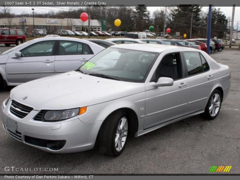 Silver Metallic / Granite Gray 2007 Saab 9-5 2.3T Sedan