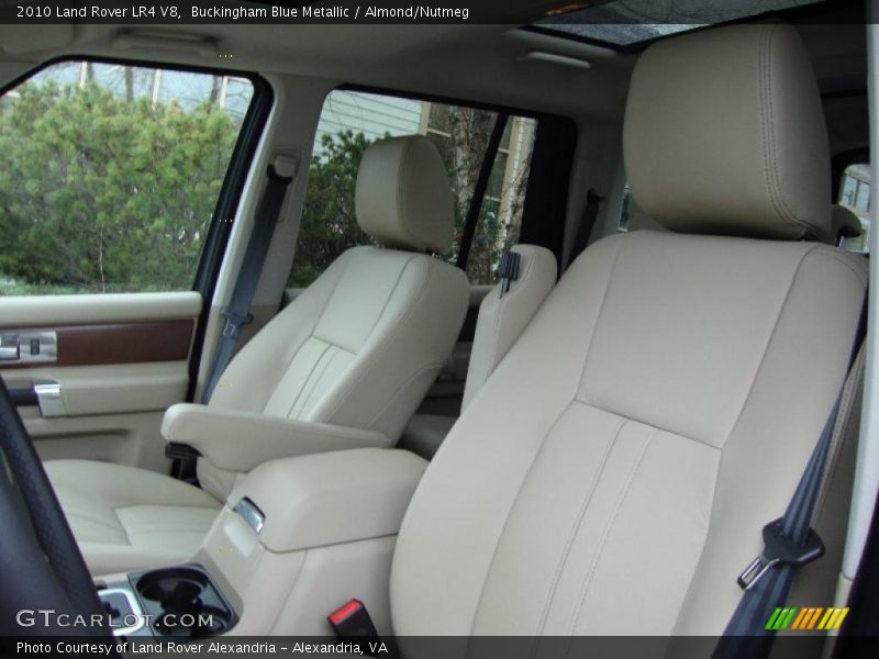 Buckingham Blue Metallic / Almond/Nutmeg 2010 Land Rover LR4 V8