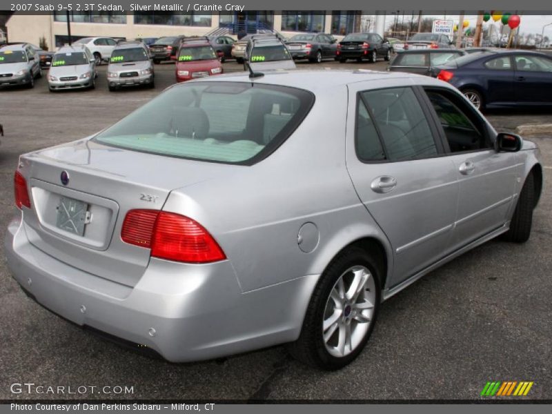 Silver Metallic / Granite Gray 2007 Saab 9-5 2.3T Sedan