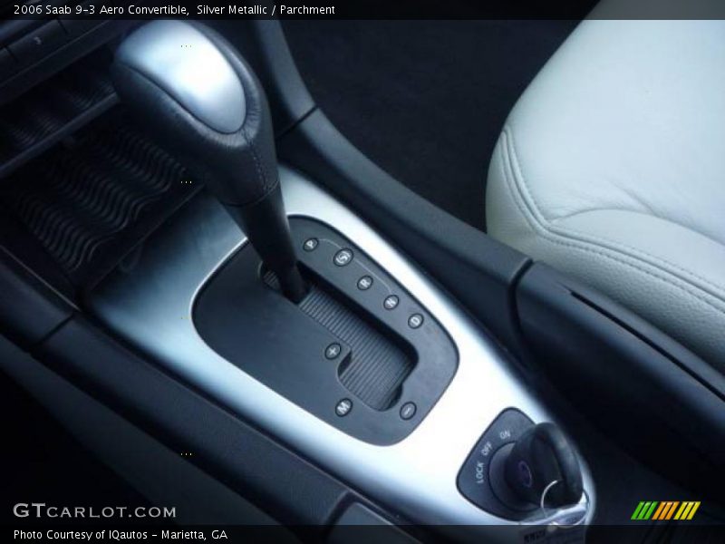 Silver Metallic / Parchment 2006 Saab 9-3 Aero Convertible