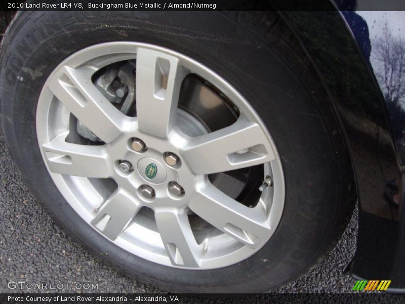 Buckingham Blue Metallic / Almond/Nutmeg 2010 Land Rover LR4 V8