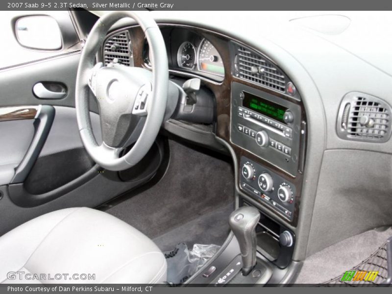 Silver Metallic / Granite Gray 2007 Saab 9-5 2.3T Sedan