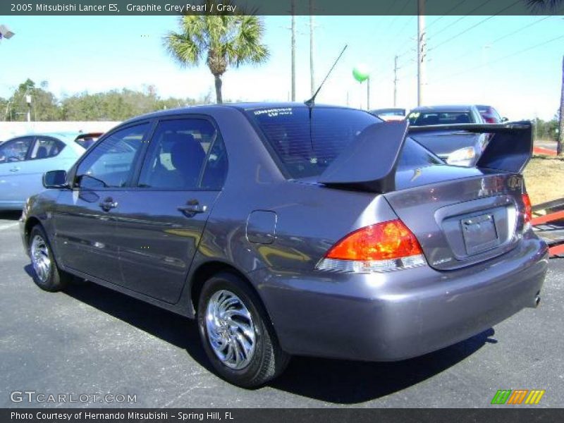 Graphite Grey Pearl / Gray 2005 Mitsubishi Lancer ES