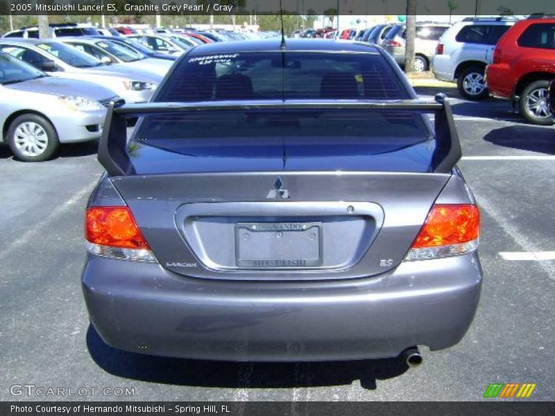 Graphite Grey Pearl / Gray 2005 Mitsubishi Lancer ES